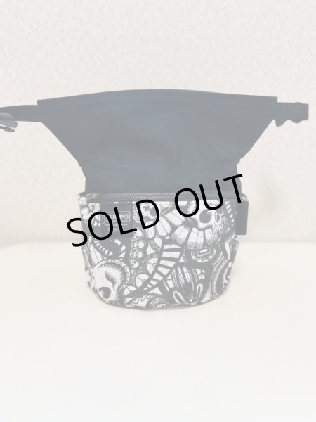 画像2: ブラック×skull　バックファスナーカスタム (2)