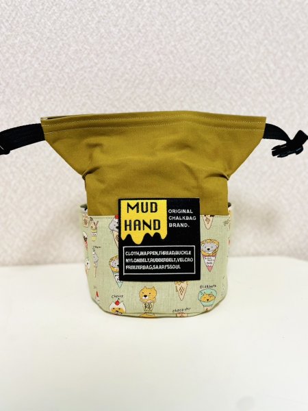 画像1: 抹茶×アイス猫　バックファスナーカスタム (1)