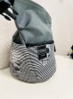 画像3: ナイロングレー×スカル　バックファスナーカスタム (3)