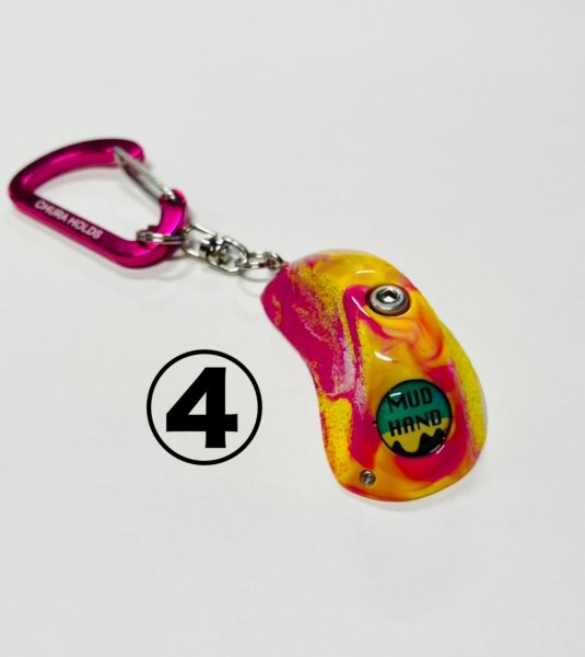 画像4: MUDHANDコラボ　クライミングホールドキーホルダー　【マーブルデュアル】 (4)